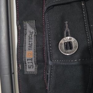 5.11 Tactical Black Women's Pants Zipper Bottom Pants